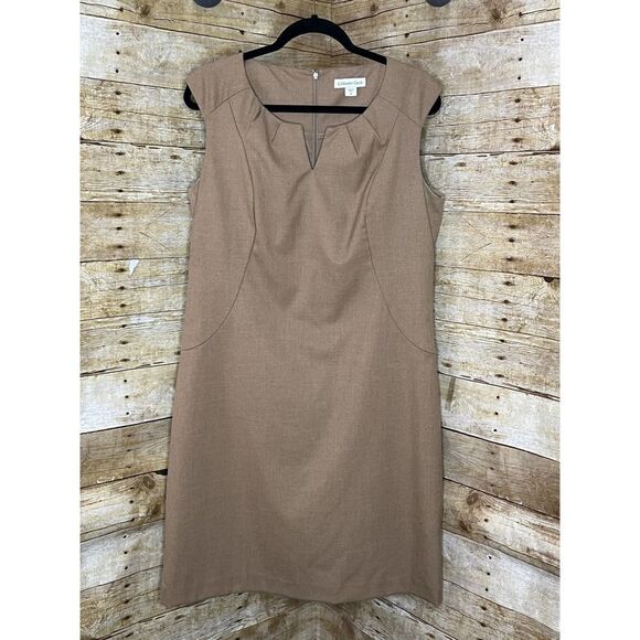 COLDWATER CREEK CLASSIC CONTEMPORARY MODIST CAREER BUSINESS CASUAL SHEATH DRESS - Picture 1 of 3